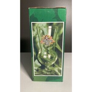 Rainforest Cafe Glass • Trump Plaza, Atlantic City • 8.25" 22 fl.oz New Open Box
